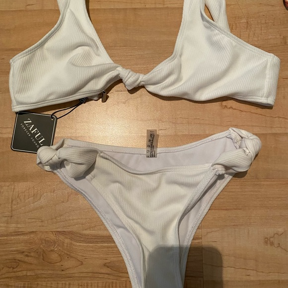 White Zaful Bathing suit - Picture 3 of 3
